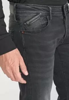 Джинсы облегающего кроя STRETCH 700/11, LONGUEUR 34 Le Temps Des Cerises, черный