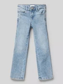 Джинсы облегающего кроя стретч, модель «POLLY» Name It, светло-голубой