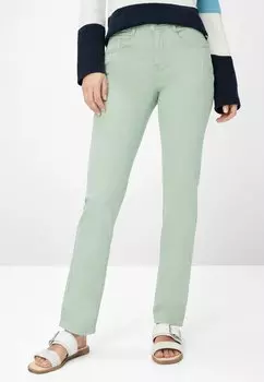 Джинсы облегающего кроя STYLE CAROLA BRAX, светло-зеленый