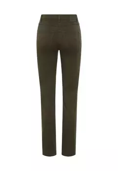 Джинсы облегающего кроя STYLE LORA BRAX, оливковый