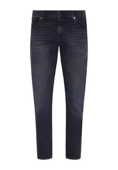 Джинсы облегающего кроя TAPERED 7 for all mankind, черный