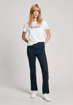 Джинсы облегающего кроя TESSA Pepe Jeans, темно-синий