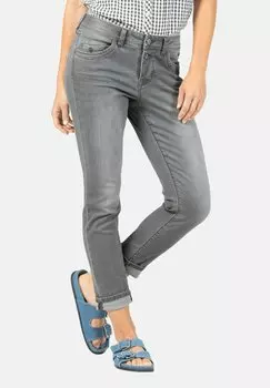 Джинсы облегающего кроя TIMEZONE, деним