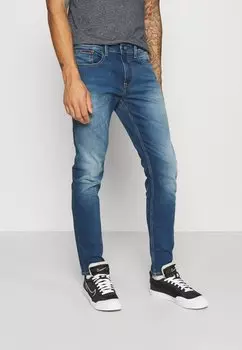 Джинсы облегающего кроя Tommy Jeans AUSTIN SLIM, цвет Wilson Mid Blue