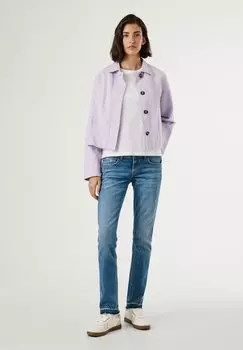 Джинсы облегающего кроя VENUS Pepe Jeans, цвет Denim