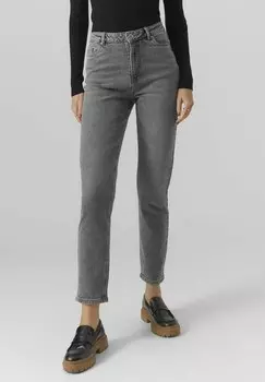 Джинсы облегающего кроя Vero Moda, серый деним