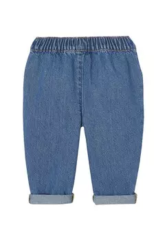 Джинсы облегающего кроя Vertbaudet, синий