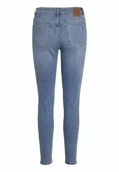 Джинсы облегающего кроя VILA, синий деним