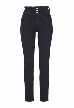 Джинсы облегающего кроя WITH HIGH WAIST Cellbes of Sweden, темно-синий деним