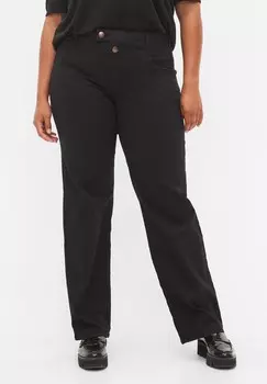 Джинсы облегающего кроя Zizzi, черный