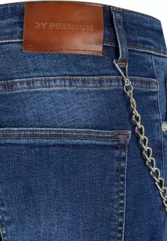 Джинсы облегающие 2Y Studios, синий