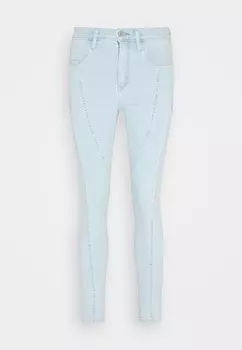 Джинсы облегающие 720™ HIGH RISE SUPER SKINNY ZIP FRONT Levi's®, светло-голубой деним