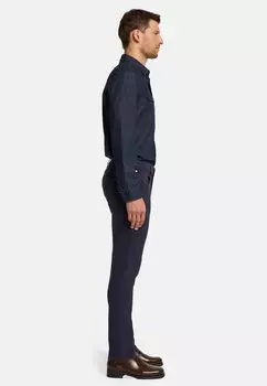 Джинсы облегающие 7 for all mankind, синий