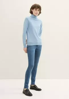 Джинсы облегающие ALEXA SKINNY TOM TAILOR, светло-голубой деним