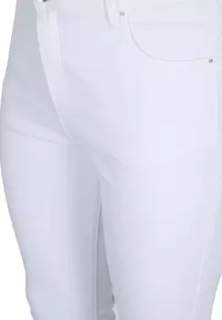 Джинсы облегающие AMY Zizzi, белый