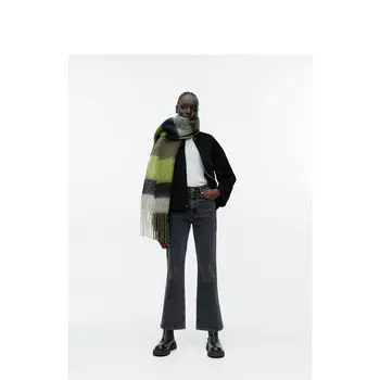 Джинсы облегающие Arket женские, серый