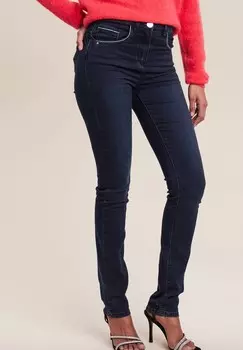 Джинсы облегающие Breal, синий деним