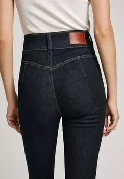Джинсы облегающие CONTOUR UHW Pepe Jeans, синий деним