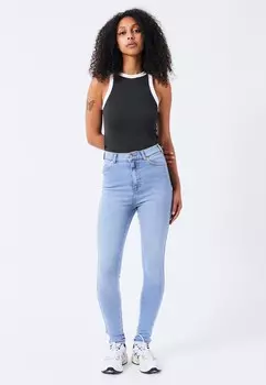 Джинсы облегающие Dr.Denim Petite, светло-голубой деним