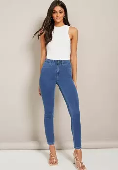Джинсы облегающие HIGH WAISTED Friends Like These, синий