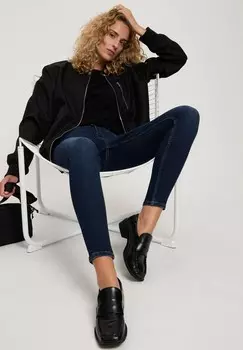 Джинсы облегающие JUDY Cross Jeans, темно-синий