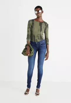 Джинсы облегающие LARA LTB, темно-синий деним