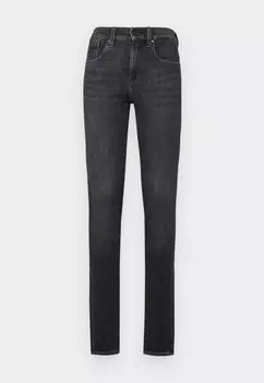 Джинсы облегающие LHANA SKINNY G-STAR, черный деним
