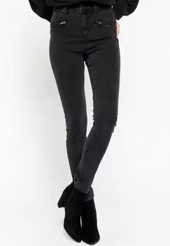 Джинсы облегающие LolaLiza, черный