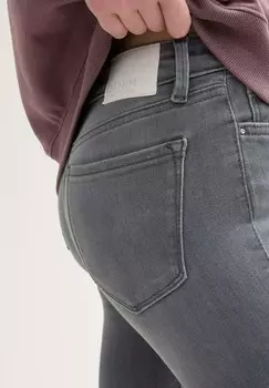 Джинсы облегающие NELA TOM TAILOR DENIM, серый деним