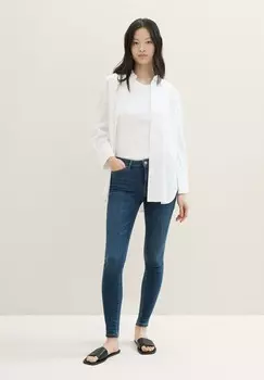 Джинсы облегающие NELA TOM TAILOR DENIM, темно-синий