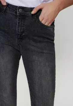 Джинсы облегающие NUSIDNEY Nmph, серый