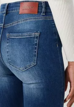 Джинсы облегающие ONLBLUSH LIFE ONLY Tall, темно-синий деним