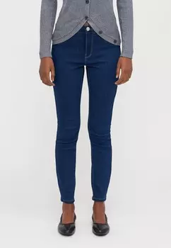 Джинсы облегающие ONLRAIN ONLY Petite, темно-синий деним