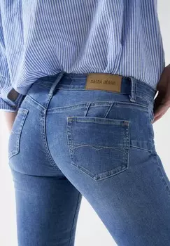Джинсы облегающие PUSH UP Salsa Jeans, синий