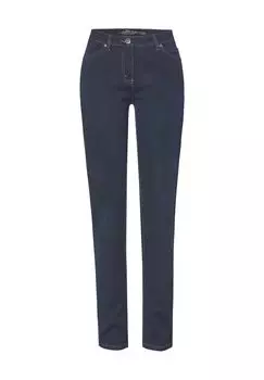 Джинсы, облегающие, с моделирующим эффектом, женские Toni Dress, синий