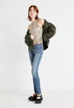 Джинсы облегающие SCARLETT Lee, светло-голубой деним