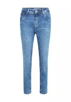 Джинсы, облегающие, со средней талией, женские Pepe Jeans, цвет 000 Denim