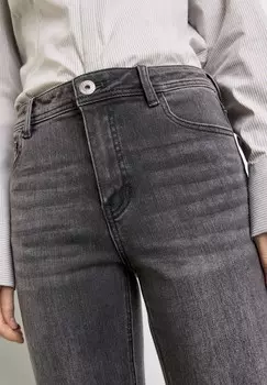 Джинсы облегающие Taifun, темно-серый