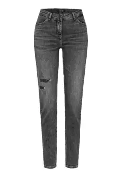 Джинсы облегающие TONI, серый