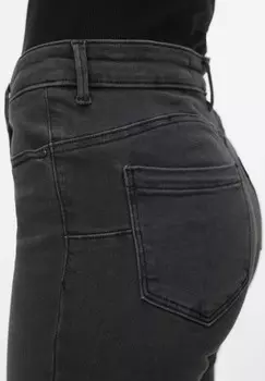 Джинсы облегающие Vero Moda, темно-серый