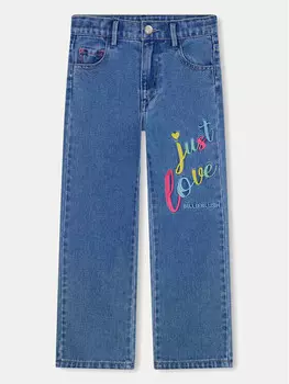 Джинсы обычного кроя Billieblush, синий
