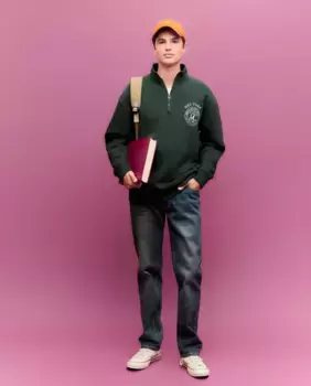 Джинсы обычного кроя из эластичной ткани Green Coast, синий