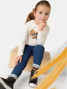 Джинсы обычного кроя Mayoral, синий