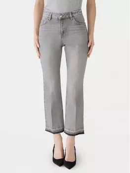 Джинсы обычного кроя Oui, серый