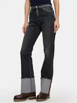 Джинсы обычного кроя Please, серый