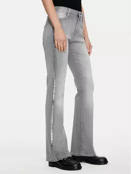 Джинсы обычного кроя Please, серый