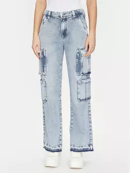 Джинсы обычного кроя W5RA97 D5LG1 Guess, синий