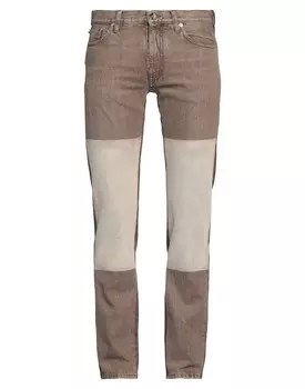 Джинсы Off, коричневый