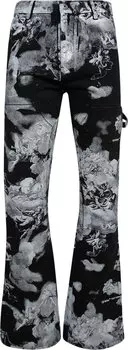 Джинсы Off-White Bling Flare Carpenter Jeans Black/Grey, черный