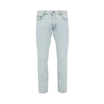 Джинсы Off-White Diag Tab Slim 'Bleach Blue', синий